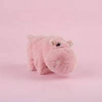 Interactive Soft Toy Hippo Electric Soft Toy Hippopotamus Plushie Walking Stuffed Animal Compact for Children