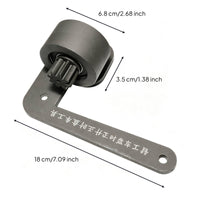 Heavy-Duty Engine Turning Tool Manual Valve Adjustment Tool Compact Tough for Mechanics