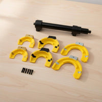 Universal Strut Spring Compressor Time Saving Universal Strut Coil Compressor Set Steel Construction for Mechanics, Auto Repair Shop