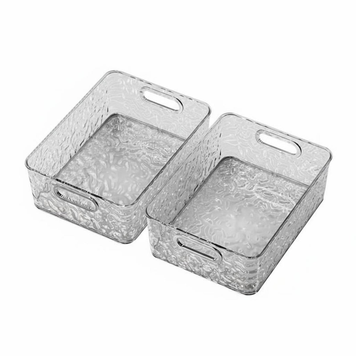 Clear Cosmetic Box Minimalist Design Clear Acrylic Container Easy to Clean