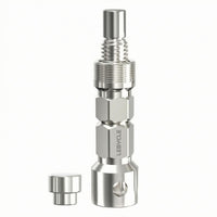 CNC-Machined Cycling Crank Puller Threaded Square-Taper Crank Puller Wrench Compatible Hexagonal