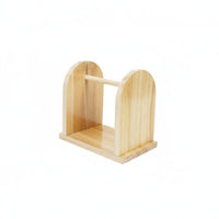Tangle-Tangle-Proof Yarn Spool Rack Long-Lasting Wood Wooden Yarn Holder Effortless Rotation Crafting Supply Whisper-Quiet for Crocheters