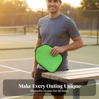 Pickleball Paddle Cover Lightweight Pickleball Racket Sleeve Zippered Paddle Protector Cushioned Protection