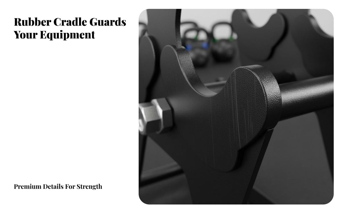 Space-Saving Design Dumbbell Rack Heavy-Duty Steel Construction Dumbbell Storage Rack Non-Slip Base 3-Tier Weight Holder Stable Load-Bearing for Home