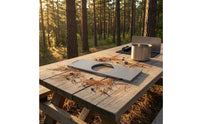 Aluminum Table Panel Lightweight Camping Gear Flat for Outdoor Dining
