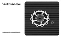 11T Derailleur Guide Wheel Lightweight Rear Derailleur Pulley Wide Compatibility Cycle Guide Wheel for Road Cyclists, Mountain Bikers