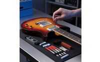 Guitar Maintenance Kit Featuring a Work Mat Portable Guitar Repair Kit with Mat Professional-Grade for Luthiers, Home Workshop, Music Studio