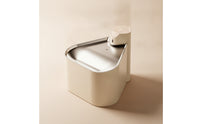 Easy to Clean Stainless Steel Cat Water Fountain Fresh Cat Water Fountain Compact Filtered for Cats, Home, Floor