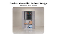 Lockable Wall-Mounted Lockbox Large Capacity Multi-Door Physical Locker Easy Management Locking Cabinet Long-Lasting for Property Managers, Car Dealership Employees, Business Owners, Real Estate Estate Agency, School, Warehouse, Workshop