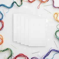 30 Pieces Easy to Cut Plastic Canvas Sheet Flexible Cross Stitch Plastic Grid Long-Lasting Embroidery Mesh Board for Crafters