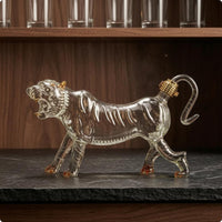 Animal-Glass Bottle Clear Glass Stopper Bottle Barware