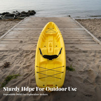 Sit-on-Top Kayak Sturdy Watersport Gear Lightweight Outsidedoor Gear for leisuRegarding Activityal Paddlers, Beginners, Kayaking, Aquatic Activities