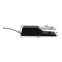 Non-Slip Base Sustain Pedal Polarity Switch Universal Keyboard Sustain Pedal Classic Design Musical Instrument Accessory for Pianists