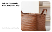 Wovendesign Tote with Handles adaptable Laundry Hamper adaptable