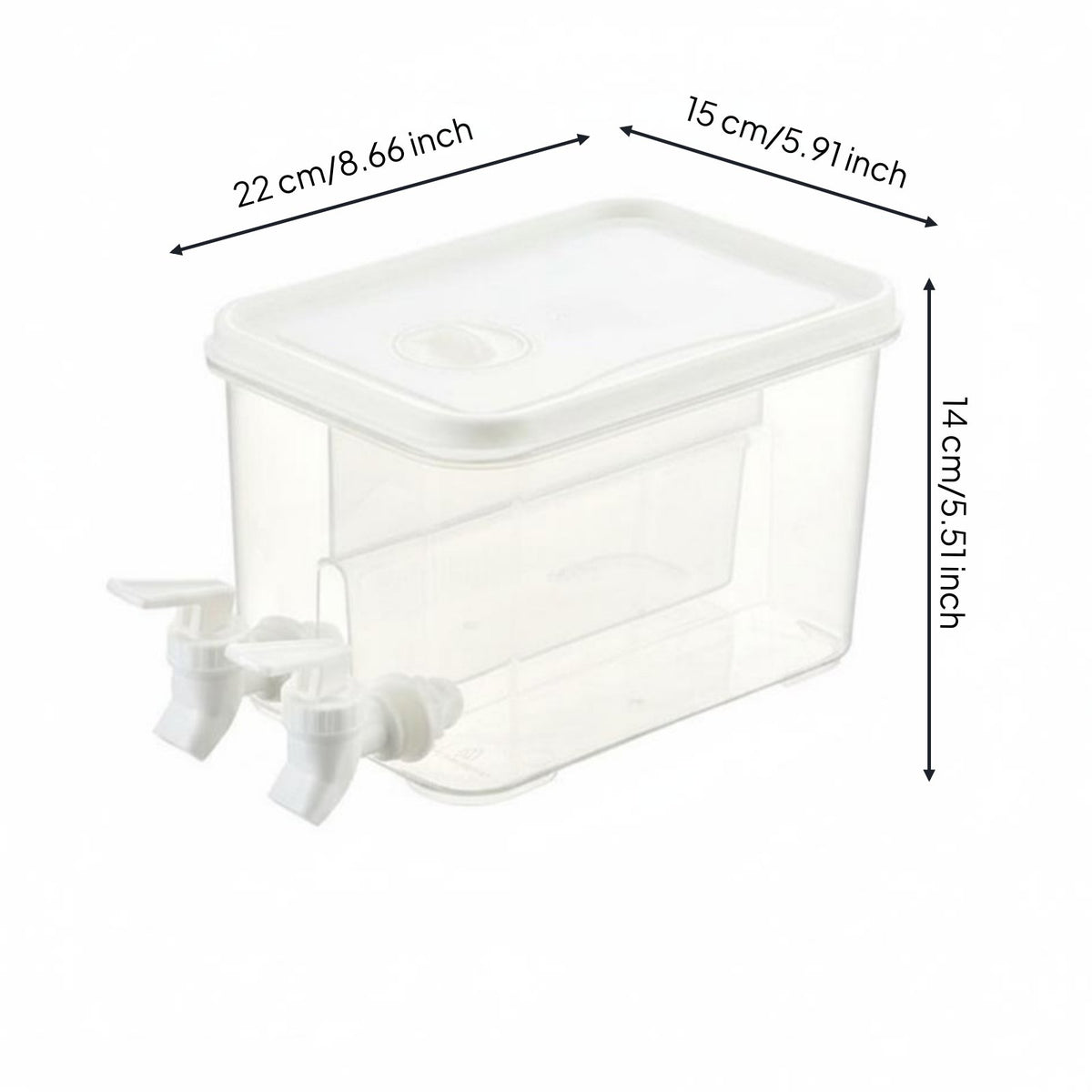 Fridge Drink Dispenser   Refrigerator Drink Dispenser Built-in Strainer Cold Brew Pitcher with Spigot for Party