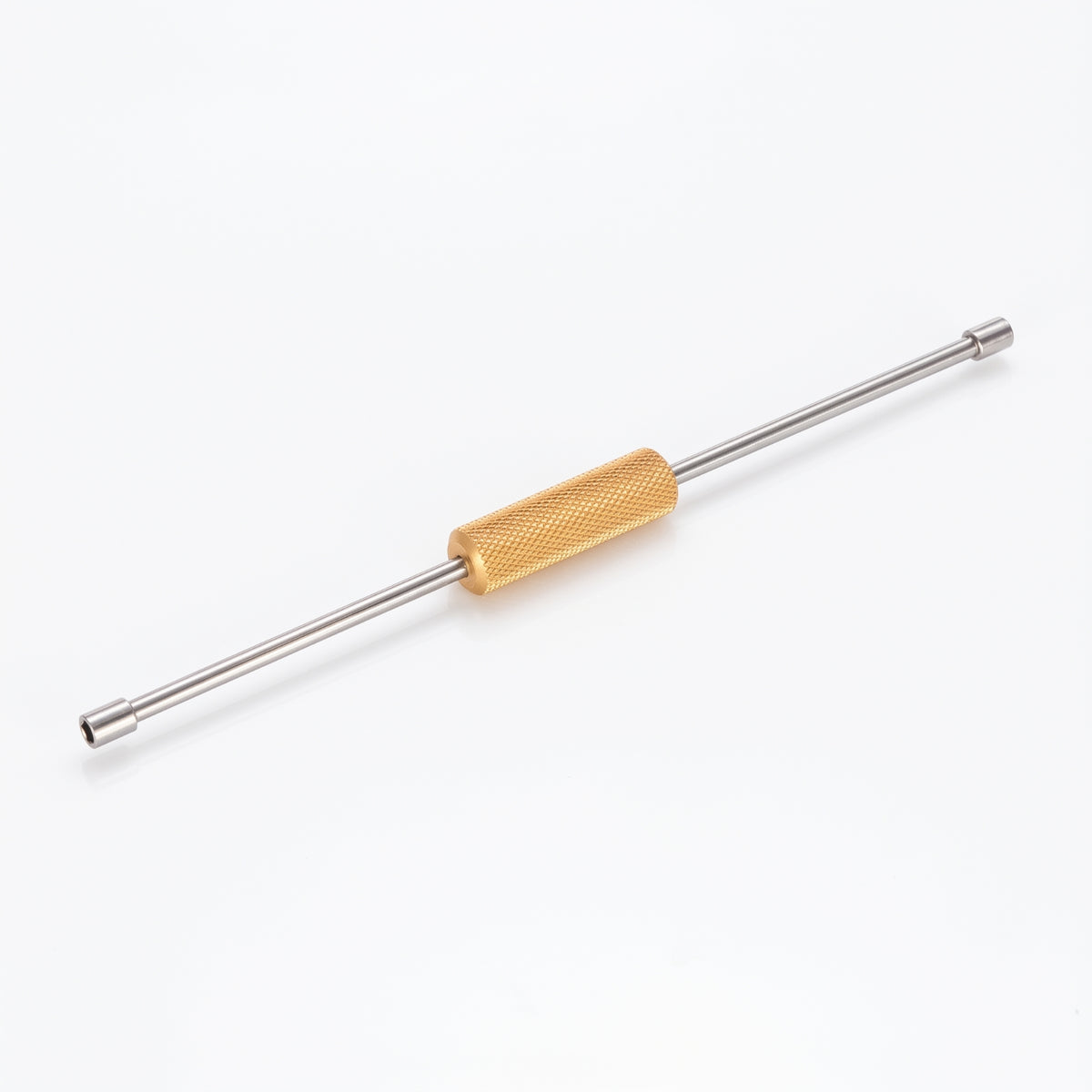 Hollow Socket Tips Double-Ended Piano Wrench Non-Slip Grip Stainless Steel Piano Wrench