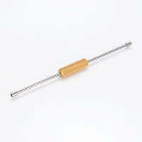 Hollow Socket Tips Double-Ended Piano Wrench Non-Slip Grip Stainless Steel Piano Wrench