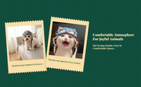 Knitted Pet Airman Cap, Adjustable, Halloween, Small Animals