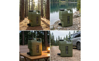 Water Container with Outdoor Water Container with Spigot Sturdy for Campers