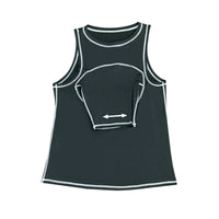 Golf Vest with Training Panel Sleeveless Swing Training Vest Easy to Wear Golf Swing for Beginners