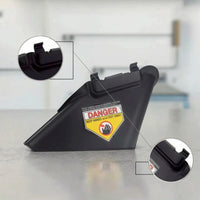 Replacement Lawn Mower Side Discharge Chute Compatible Lawn Mower Discharge Chute Molded Part Rigid for Landscapers