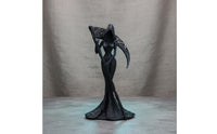 Handmade Dark Lady Figurine Detailed Design Dark Fantasy Sculpture Unique Gift Home Decor Handmade Details for Collectors