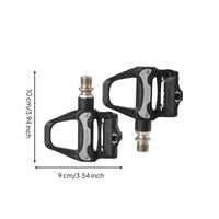 Anti-Slip SPD Pedal Wide Platform Self Locking Bike Pedal Power Saving Sports Gear Waterproof for Road Cyclists