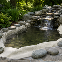 Drainage Fabric, Weed Control Fabric & Garden Fabric, Root Barrier Geotextile, Water-Permeable for Terrace Construction, Basement Renovation
