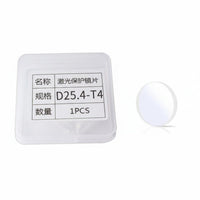 High Power Resistant Protection Lens guarding Replacement Part Double-Sided Coating optical element component long-lasting for Technicians, Factory Workers, DIY hobbyists, Manufacturing, Workshop, Studio, Garage