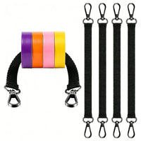 Tape Holder with Trigger Snap Hook Swivel Electrical Tape Holder with Snap Hook Hanging Strap with Clips Compact