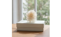 Organza Flower Applique Oversized Organza Rose Soft for Crafts, Costumes