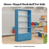 Multi-Layer Toy Display Rack Large Capacity Multifunctional Child S Organizer Stable Structure Kindergarten Storage Cabinet for Nursery, Bedroom