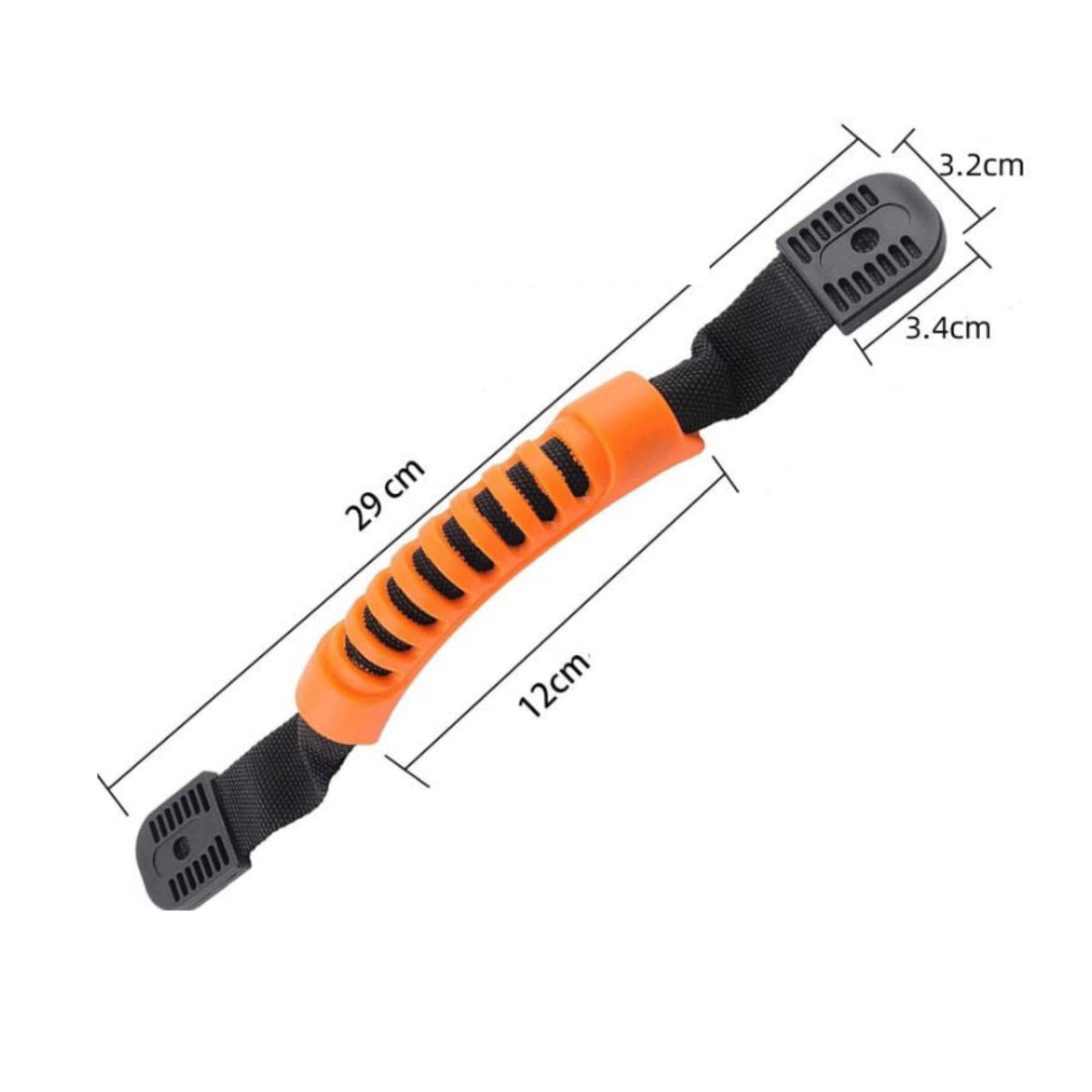 Safe Grip Kayak Grab Handle Wear-Resistant Strap Watercraft Grab Handle Easy to Install for Boating