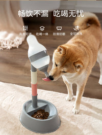 狗狗喝水器挂式不湿嘴自动饮水机喂食器悬挂水碗猫咪水壶宠物用品
