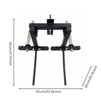 Shoulder Training Attachment Adjustable Lateral Raise Machine Attachment Stable Lateral Raise Machine for Bodybuilders