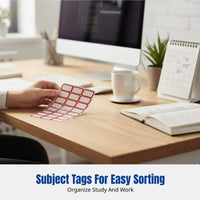 Rectangular Multi-Purpose Name Label Sticker, Writable Office Label