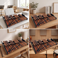 25-Note Xylophone Portable Wooden Xylophone Clear Glockenspiel with Wooden Mallets for Teachers, Music Lessons