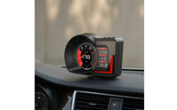 Car Head-up Display OBD2 Car HUD with OBD Cable Digital Speedometer Multi Function Dashboard Display Gauge Real-Time for Drivers
