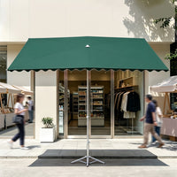 Offset Patio Umbrella Outdoor Cantilever Patio Umbrella Commercial Canopy with X-Shaped Base for Cafes, Vendors, Patios, Storefronts, Sidewalk Stalls