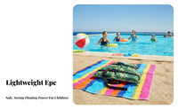 EPE Foam Flotation Vest Lightweight children's Flotation Vest Kids Aquatic Vest Comfortable Fit children's Buoyancy Aid