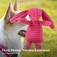 Corduroy Toy Gums Grinding Corduroy Animal Dog Toy Training Tool for Young Dogs, Puppy Owners