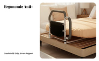 Bedside Handrail Universal Fit Stand up Assistance Bar Tool Assembly Bed Assist Handle for Women, Recovery, Nursing Home, Hospital