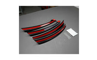 4 Pieces Splash Protection No-Drill Mud Flaps Custom Fit Hidden Wheel Arch Wheel Arch Protector Strip for Electric Vehicle Model Y Vehicle Owners