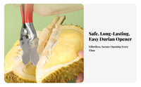 Durian Split Er Easy to Use Stainless Steel Durian Tool Fruit Split Ing Pliers Labor-Saving Manual Fruit Split Er Long-Lasting