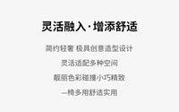 可旋转创意床头柜卧室收纳柜家用沙发可移动边几奶油风客厅置物架