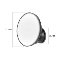 Pristine Clarity Wide Angle Convex Mirror Easy Installation Vehicle Accessory for Driving Instructors