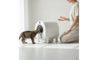 APP Distance Control Automatic Feline Litter Box Large Capacity Smart Feline Litter Box for Indoor