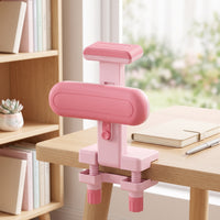 Posture Correction Support with Chin-Rest Desktop-Mounted Adjustable for Students, Kids, Writing, Study Desk
