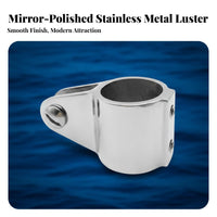 Triangle Sliding Cap Stainless Steel Bimini Fitting Cover Tube Slide Rustproof Stainless Steel Jaw Slide