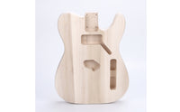 Electric Guitar Body Replacement Unfinished Electric Guitar Body with HH Pickups DIY Instrument Part for Hobbyists